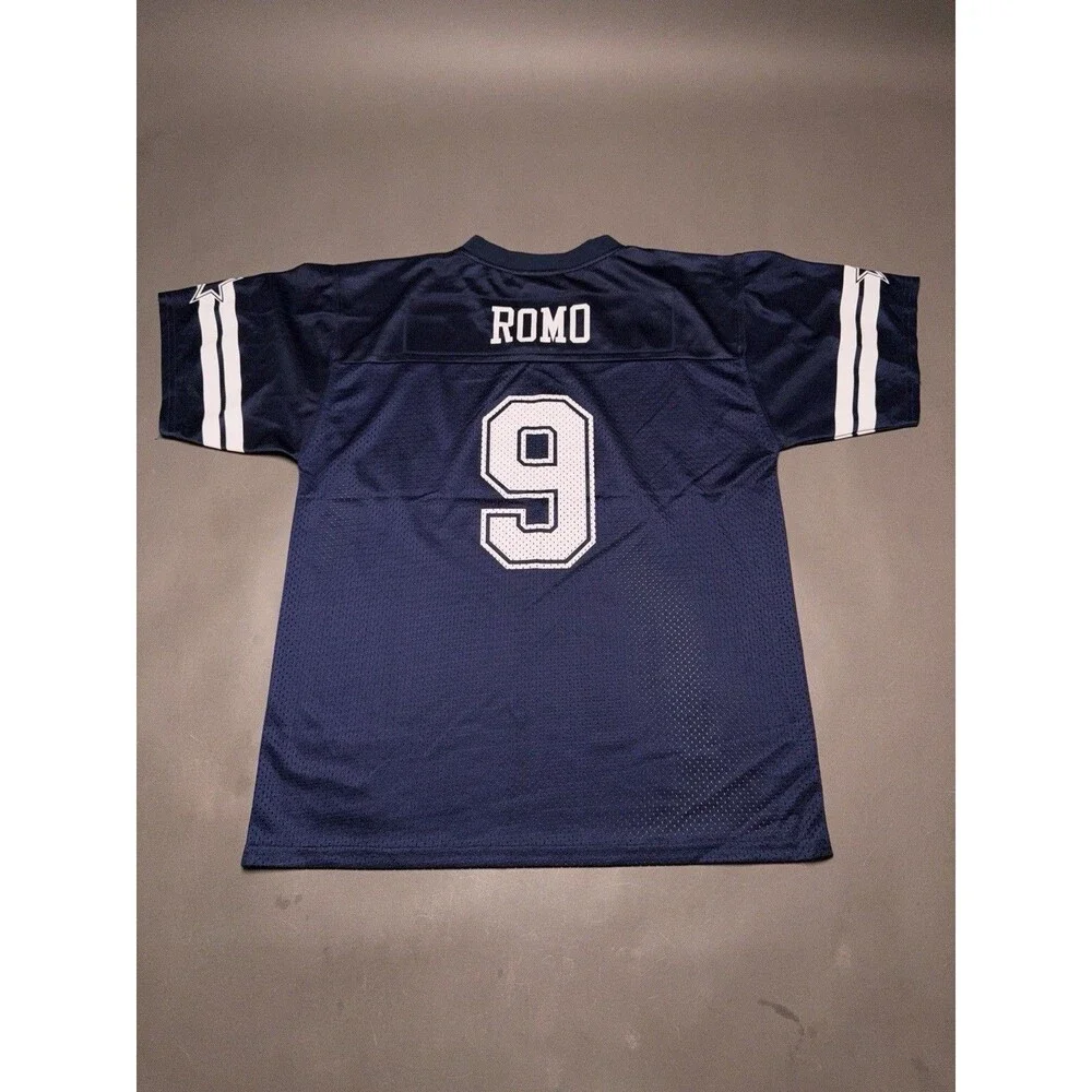 Dallas Cowboys Brand Tony Romo Blue Jersey Youth Size Extra Large XL